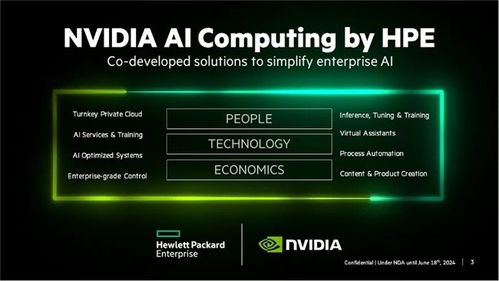 HPE聯盟與全生命周期人工智能服務 加速AI基礎軟件開發價值創造